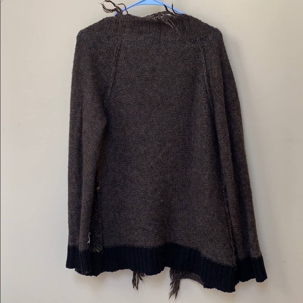 BKE Multi-colored Brown Cardigan Sweater - Picture 4 of 4